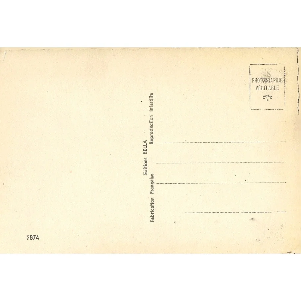 Vintage Monte Carlo Monaco Gardens RPPC Postcard Editions RELLA 2874 French View